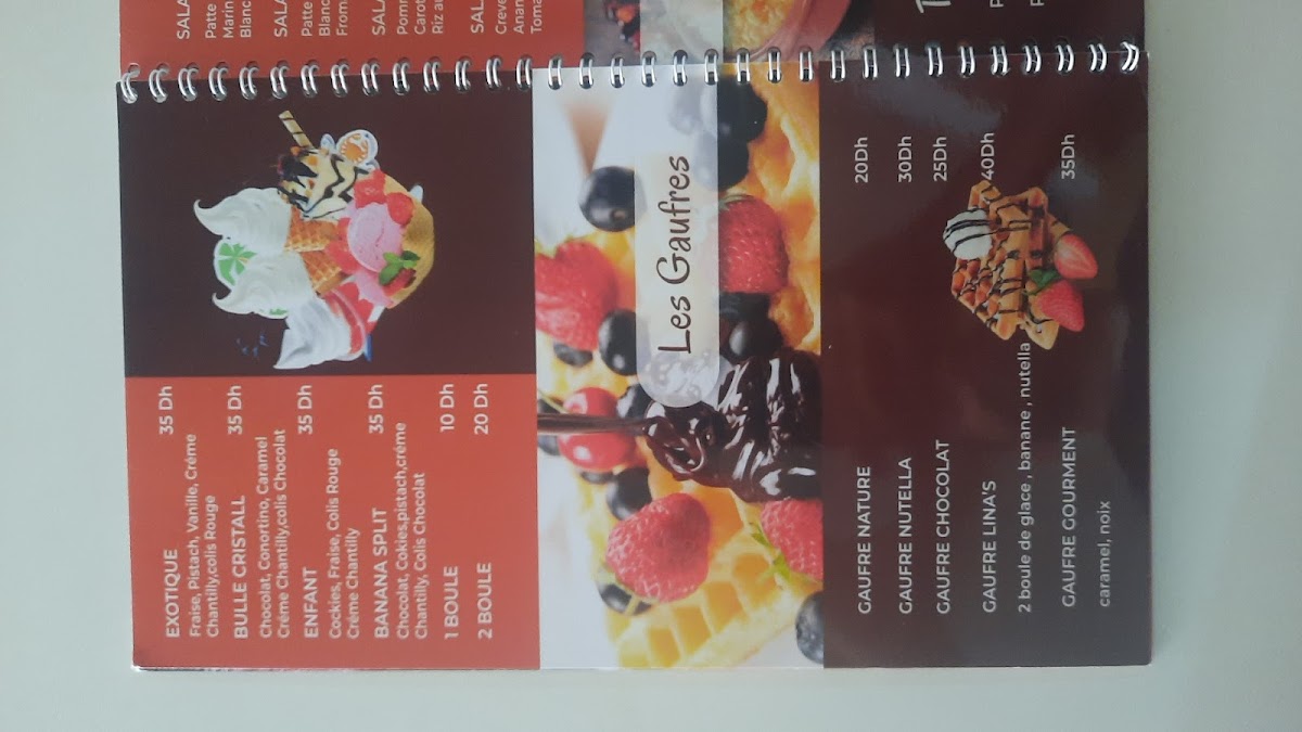 Menu Lina's : Coffee & Glacier-10