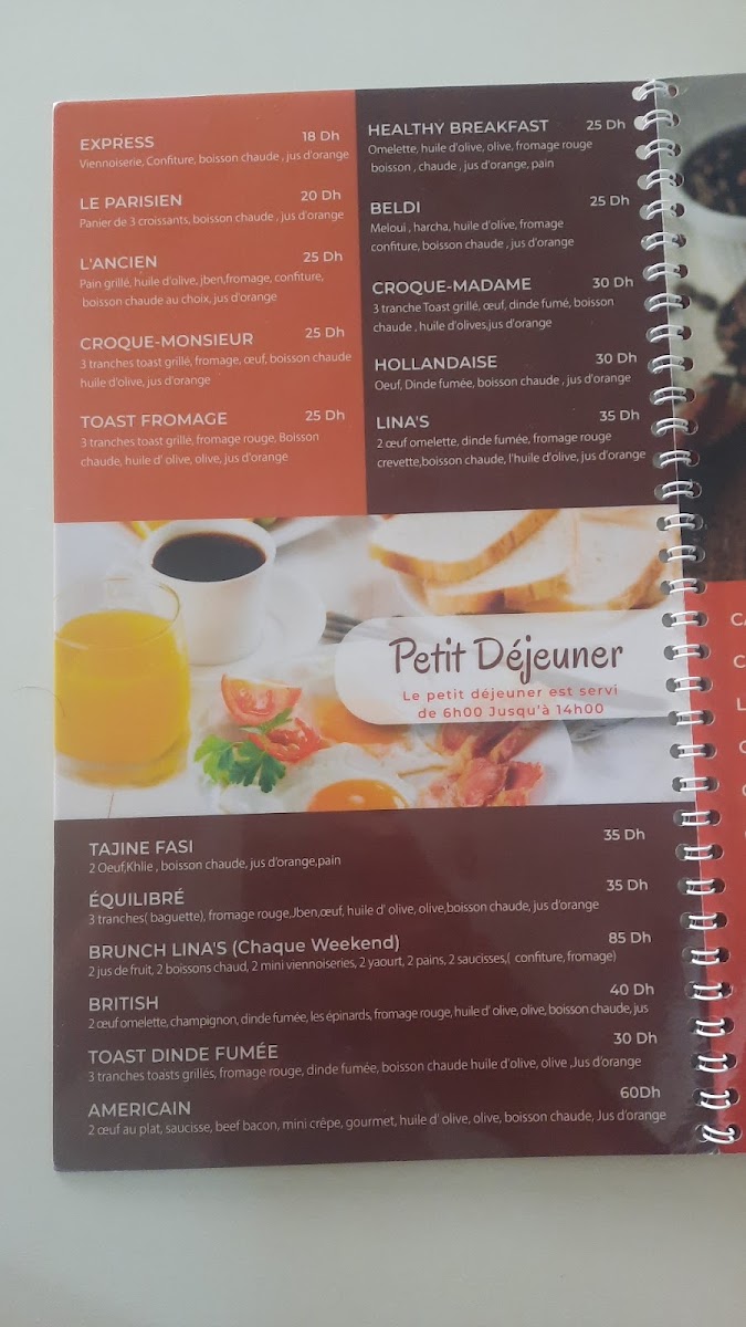 Menu Lina's : Coffee & Glacier-3