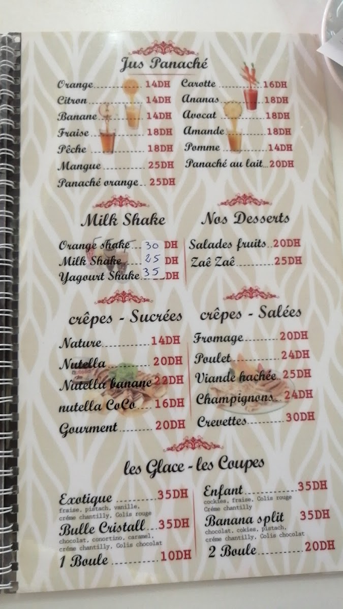 Menu Lina's : Coffee & Glacier-7