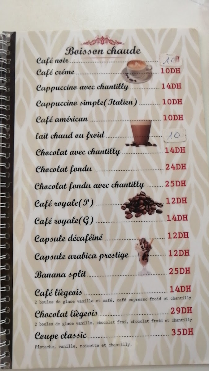 Menu Lina's : Coffee & Glacier-8